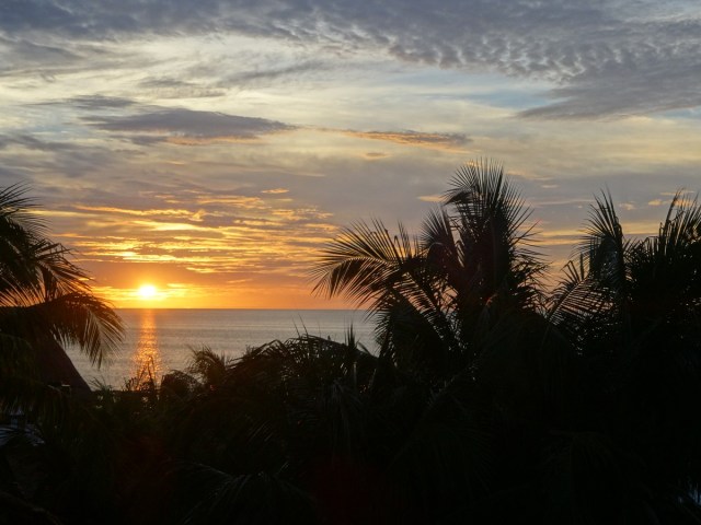 A stunning evening to farewell the island