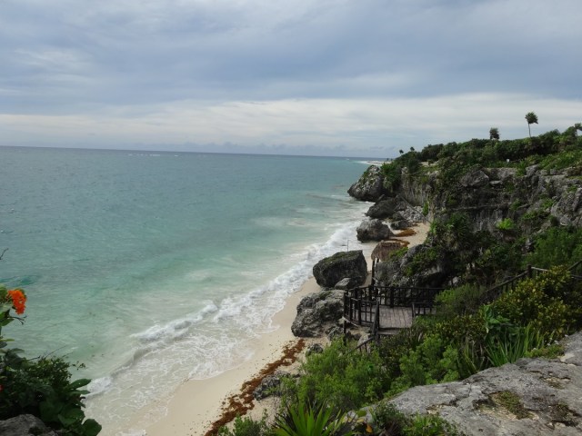 Skies not matching the colour of the sea