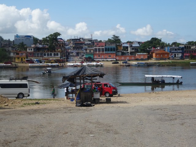 River crossings. A great opportunity for Rikki to stock up on Rambutans
