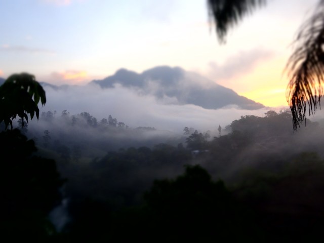 Natural beauty, as the clouds shroud the valley come morning...