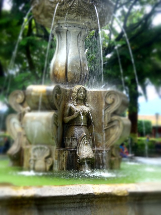 A somewhat titillating fountain