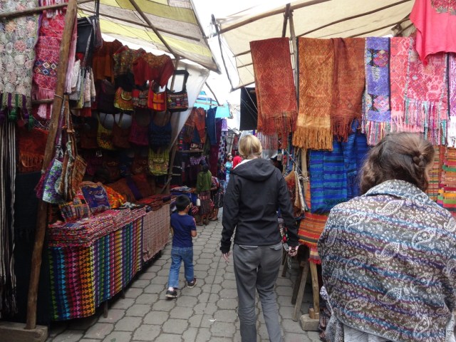 Beginning our wander of the Chichi Markets