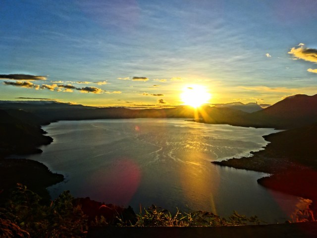 The Sun shines through!