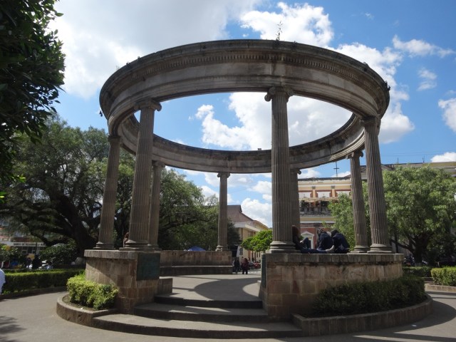 Welcome to Xela and its lovely plaza