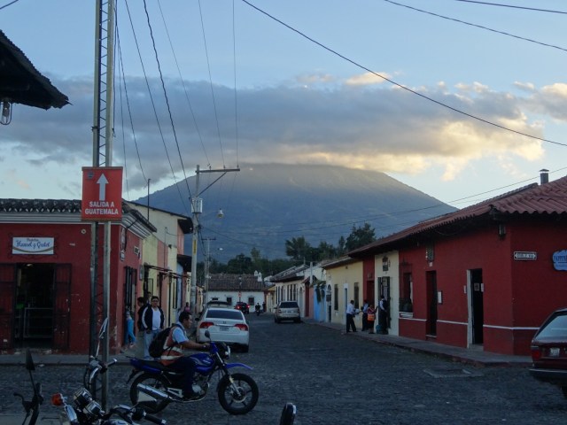 The sun sets on Antigua and on our Guatemalan experience