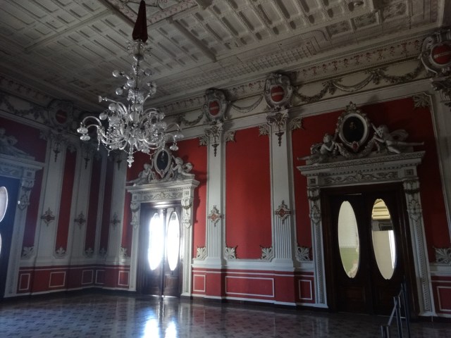 One of the stunningly decorated rooms