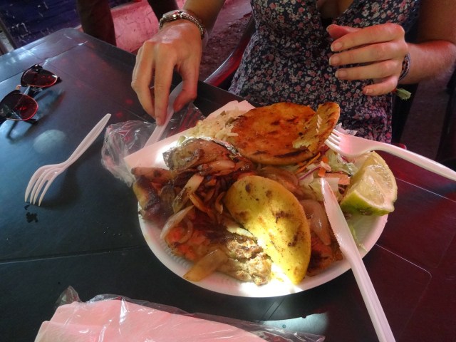 A large enough serve of Rabbit to satisfy two ravenous travellers…
