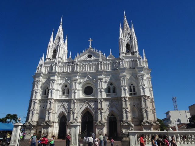 …and metres away sits their mighty cathedral