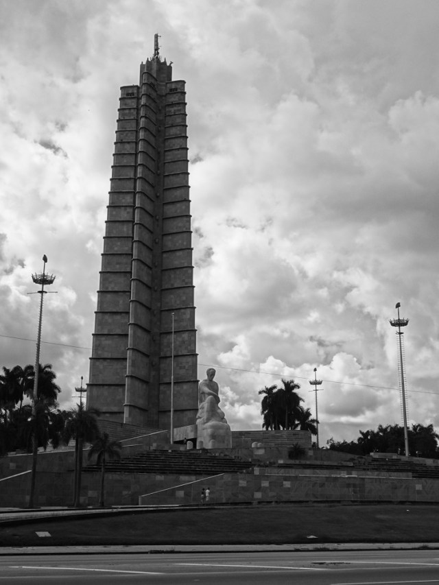Socialist architectural perfection. The Jose Marti monument