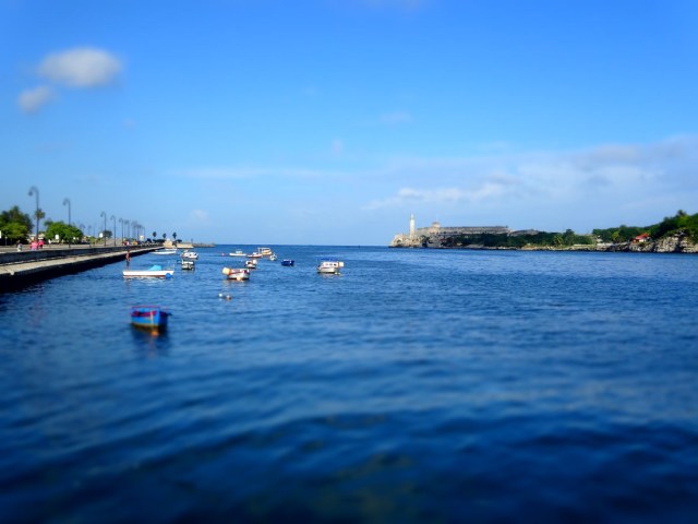 The entrance to this grand harbour in a much nicer light