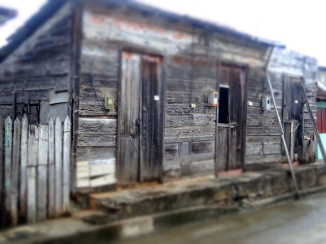 This ramshackle home is a reflection of much of the city