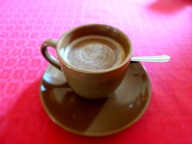 Like no Hot Chocolate we’d ever consumed… oddly, it worked
