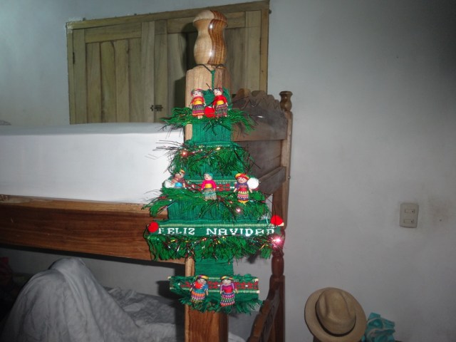 Adding a touch of festive spirit to our dorm