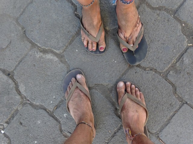 Another fair workout for our 'hiking' shoes