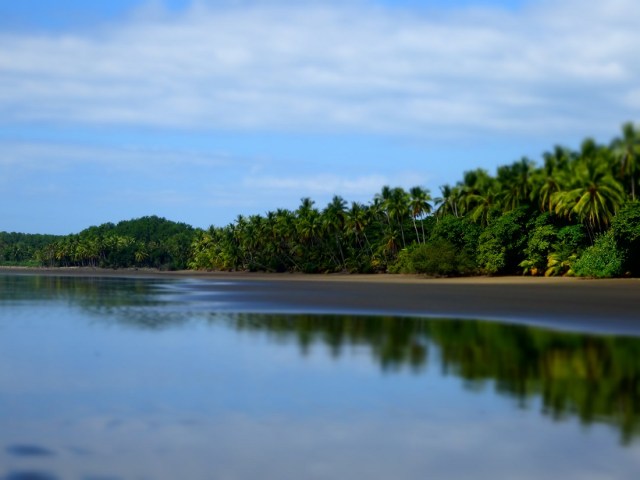 A beautiful view, although the beach was much busier than this shot suggests…