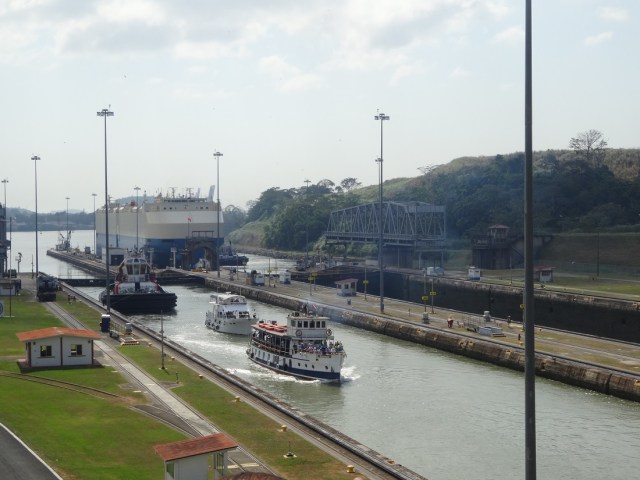 Welcome to the Panama Canal’s Miraflores Locks