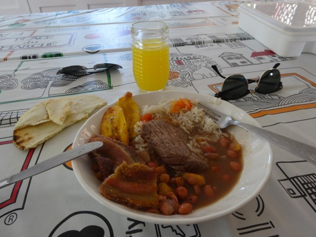 Can’t talk, eating! Our most delicious lunch