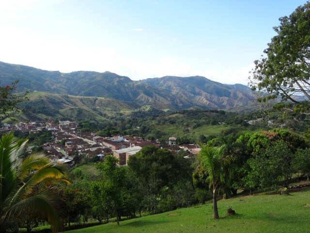 Stunning views of Ebéjico from Finca los Arango