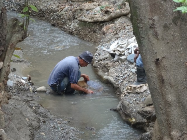 Searching for the colour in a local stream…