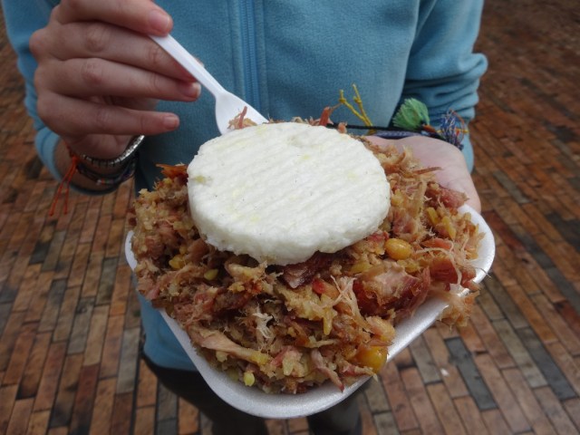 Lechona, foodie heaven...