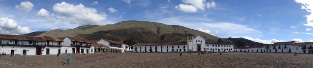 Villa de Leyva's grand Plaza Mayor