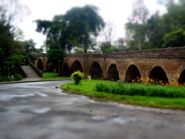 Popayan's historic bridges. One for the priests, one for the people...