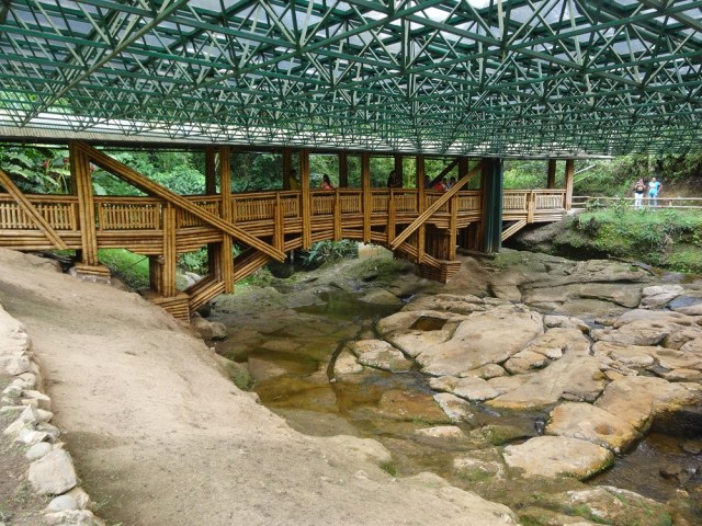 This elaborate structure protects a most unique location
