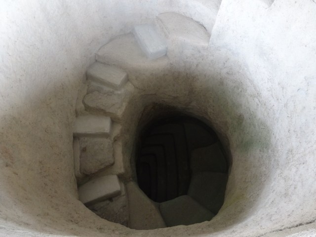 Access to the tombs came courtesy of steep, narrow stairways