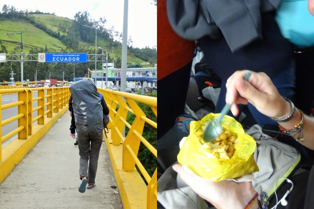 Farewell Colombia, hello hot bag of corn!