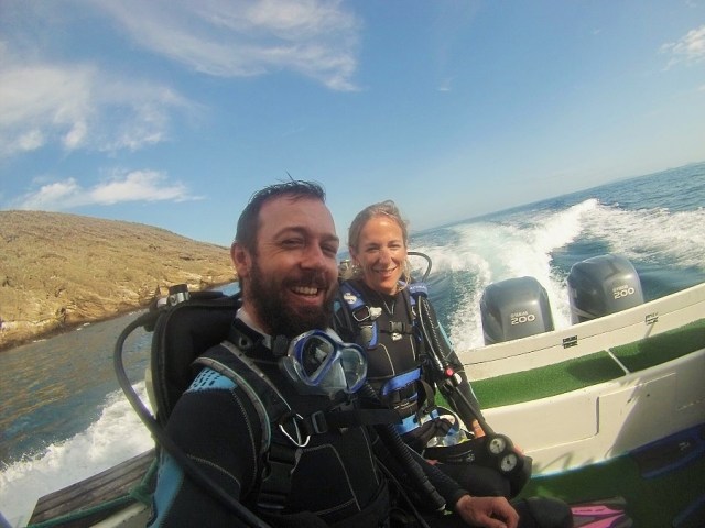 Kicking off our month with a dive in the Galapagos at Isla Tortuga