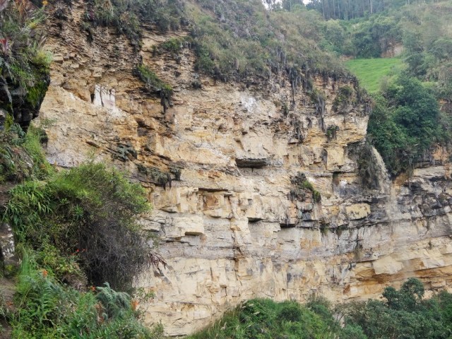 A ledge once ran the length of the wall, all laden with various sarcofogi!