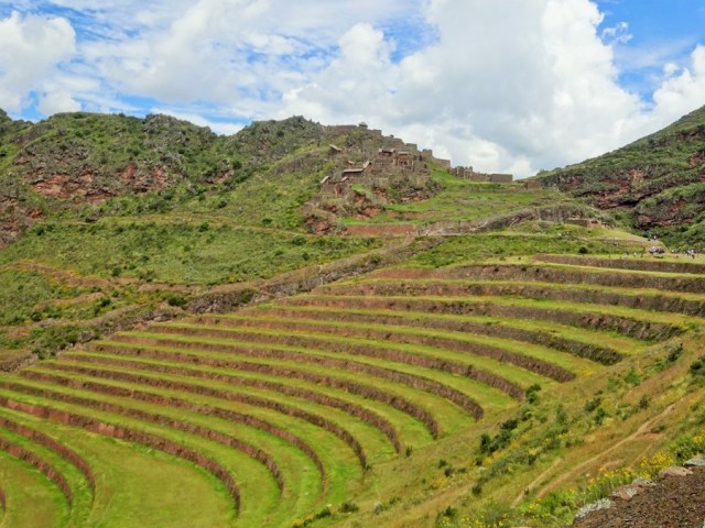 The ruins of Pisac, not a bad way at all to kick off our journey to Machu Picchu