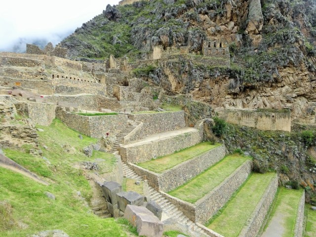 The wonderful terraced hillsides