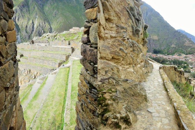 New perspectives from the narrow cliff side paths