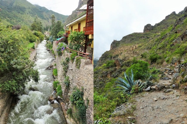 From one side of the valley, we decided to ascend the other...