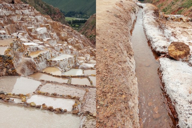 These incredible ponds, have been in use since Incan times...