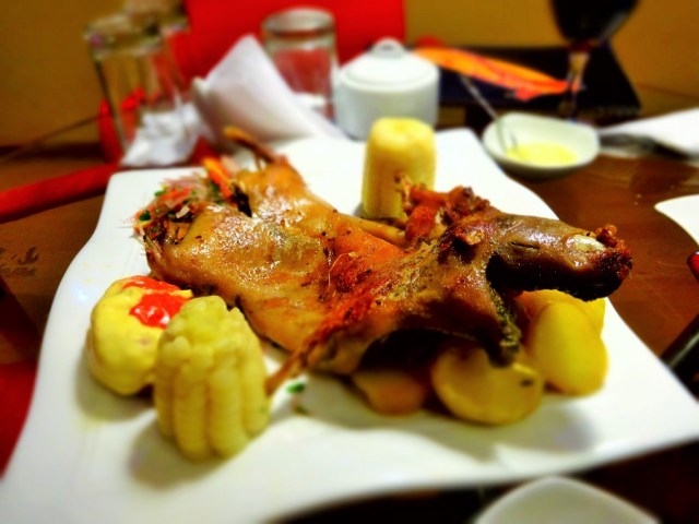 Cuy, that Incan treat