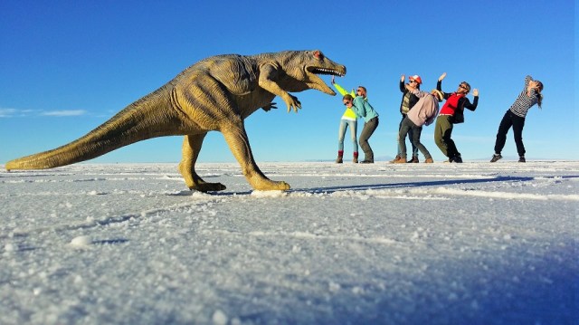 The Salar de Uyuni truly is a dangerous place!