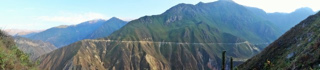 Colca Canyon in the light of morning (Click on image to enlarge)