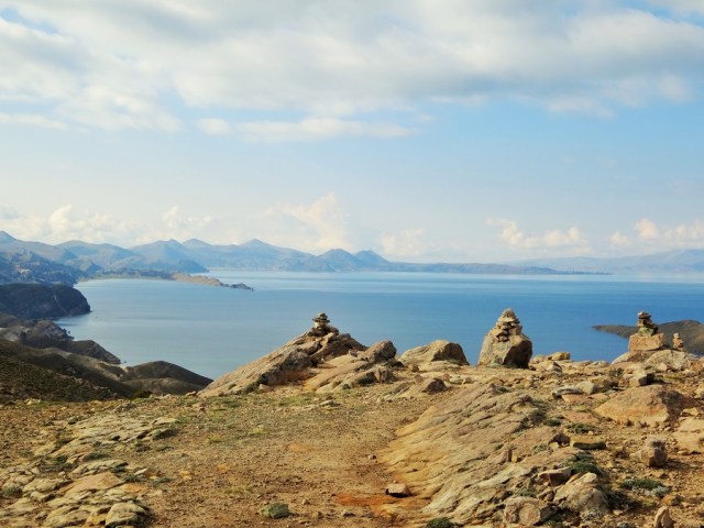 Absorbing the islands stunning vistas