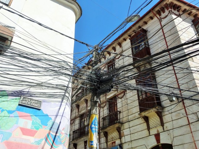 The power of La Paz, resembling some of the best streets in South-East Asia!