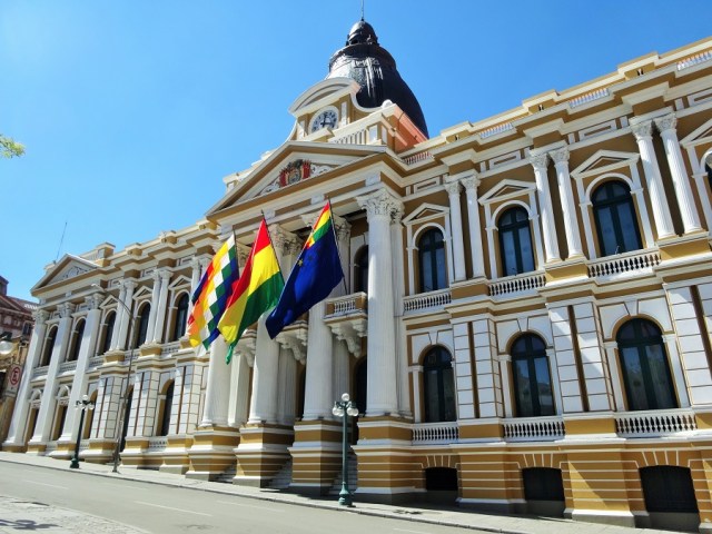 Some of the grandeur in La Paz