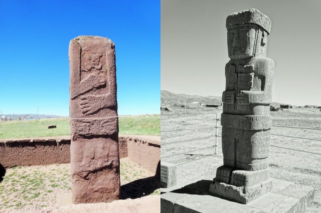 Ornate Tiwanaku figures