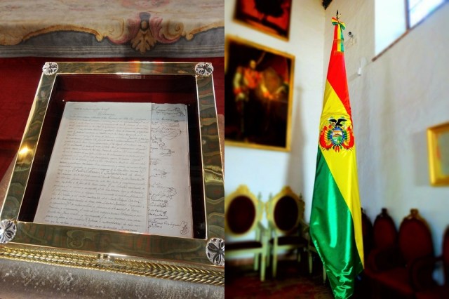 Bolivia’s ‘Declaration of Independence’