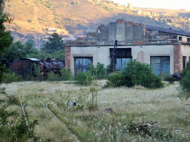 Steam trains in the yard. A reminder of Bolivia’s not so distant railway past