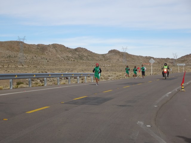 Our trip from Potosi to Uyuni, a marathon effort