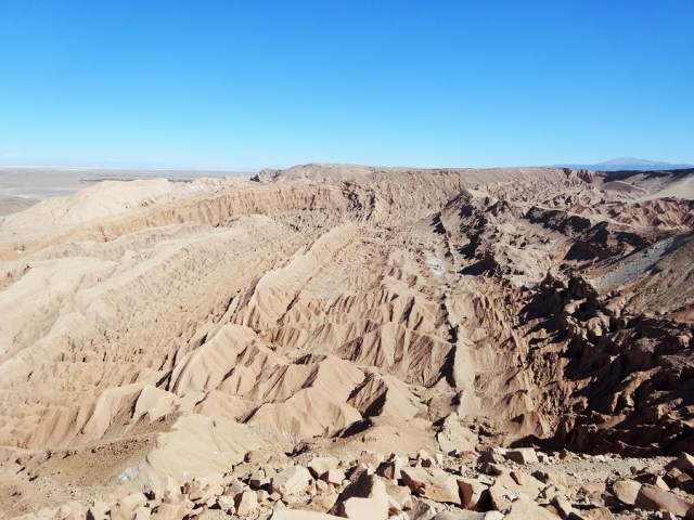 Incredibly rugged terrain