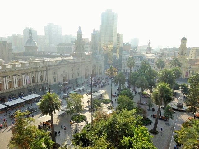 A backpacker’s hostel with 5 star views of the Plaza de Armas