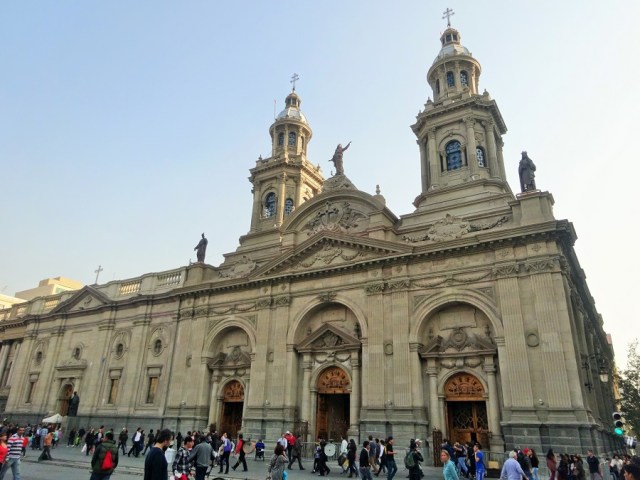 The Catedral Metropolitana de Santiago