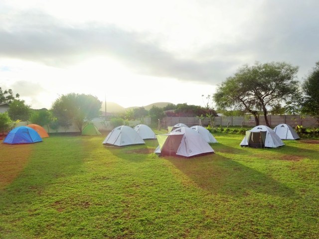 Doing Easter Island in our own glamourous way